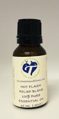 Hot Flash Relief Blend 100% Pure Essential Oil