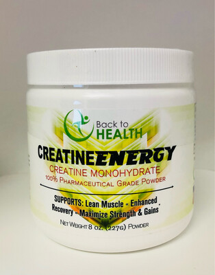 Creatine Energy 100% Pharmaceutical Grade Powder Creatine Energy 100% Pharmaceutical Grade Powder