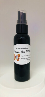Clear Me Now Essential Oil Spray