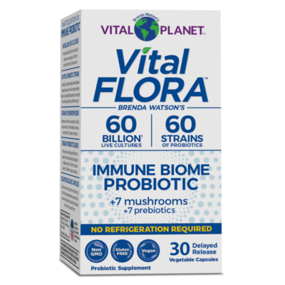 Vital Flora Immune Biome Probiotic 30 VegCaps
