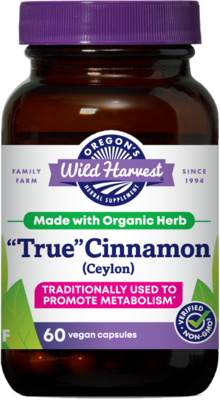 Cinnamon "True" (Ceylon) 60 ct capsule Cinnamon "True" (Ceylon) 60 ct capsule
