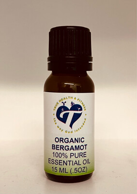 Organic Bergamot Essential Oil 15ml