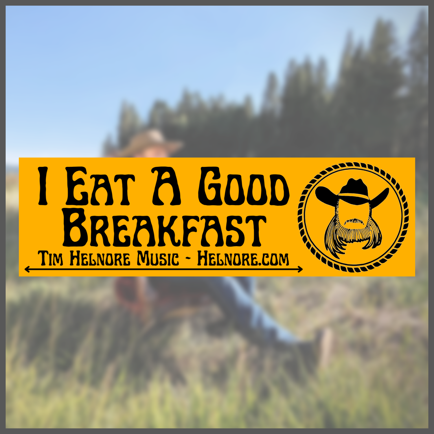 Good Breakfast Bumper Sticker
