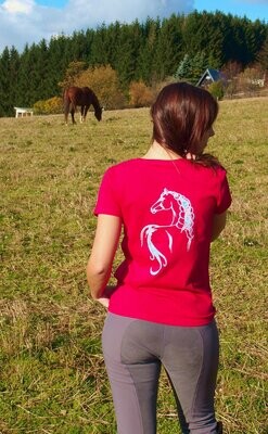 T-Shirt mit Pferd "Blu Fairy" - Größen M-XL, sofort lieferbar