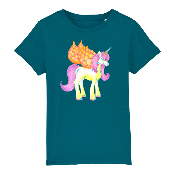 Bio T-Shirt Pegasus - 12 Farben - Größe 104-164