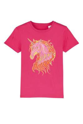 Bio T-Shirt Einhorn Star - Größen 104-152,  sofort lieferbar
