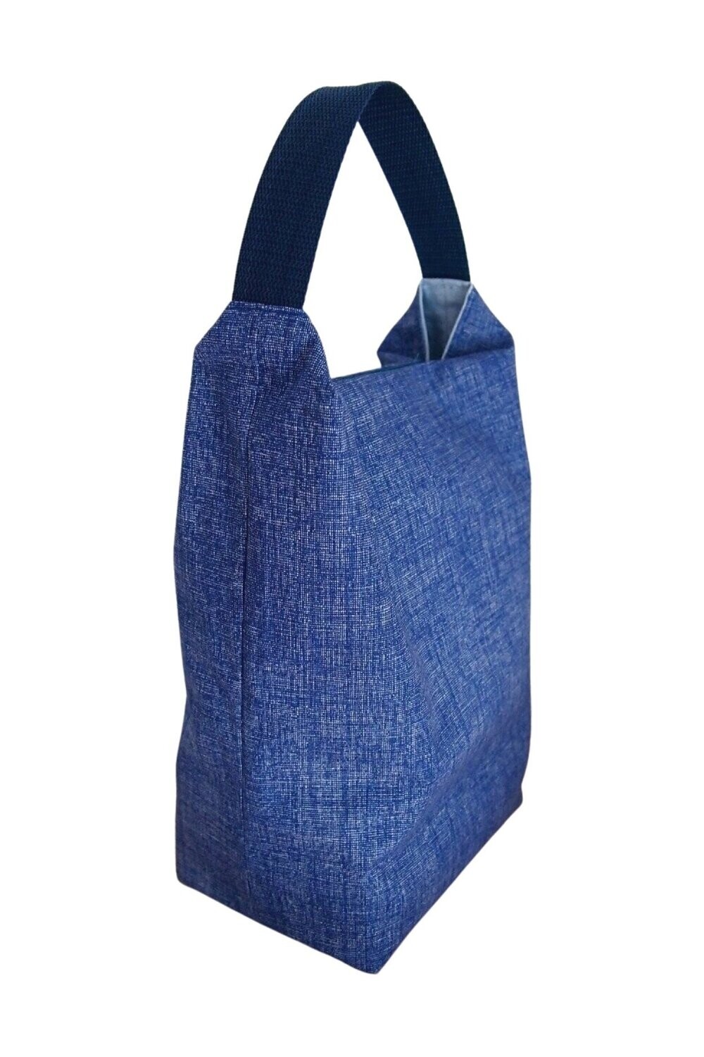 Lunchbag in Jeans-Optik