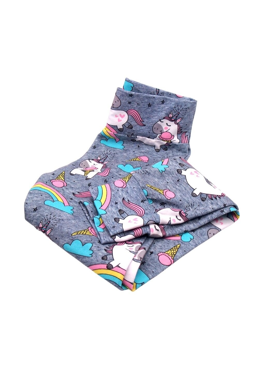 Leggings "Einhorn - Eisliebe" mit weichem Bund - Größen 116-164