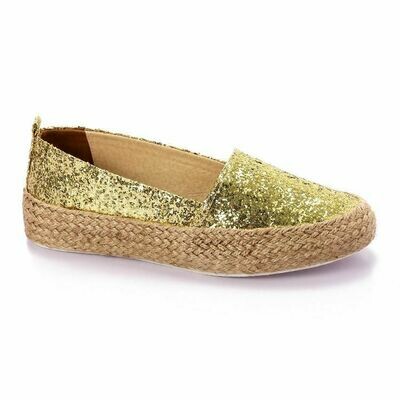 3365 Casual Sneakers - Gold Glitter