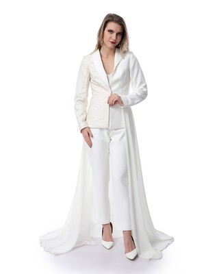 8488 Soiree suit - Off White