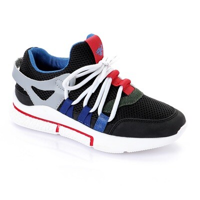 3445 Casual Shoes Kids - black*red