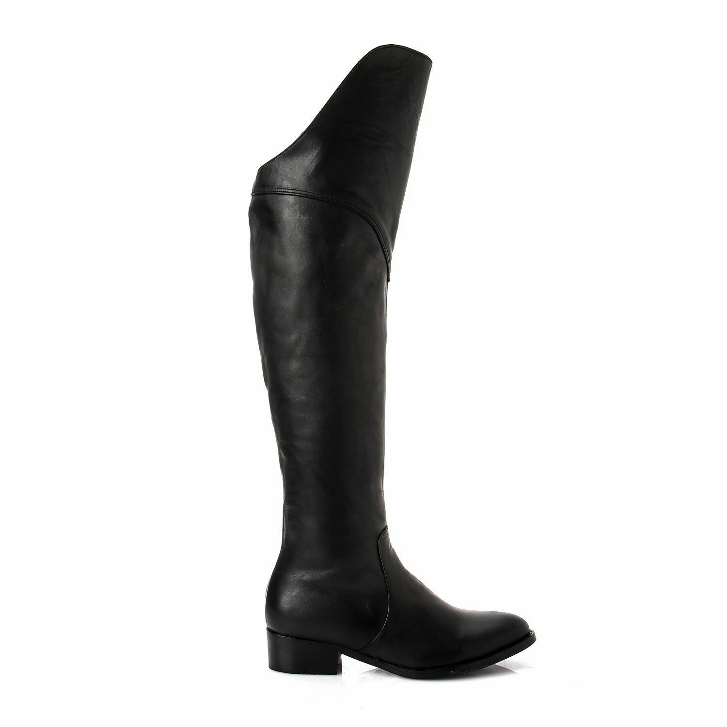 3771 Knee High Boot -Black