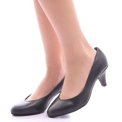 3582 Shoes - Black Leather