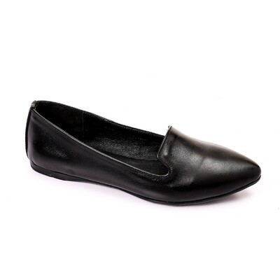 3925 - Shoes - Black Natural Leather