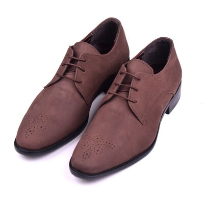 3806 shoes Real Leather Brown Su