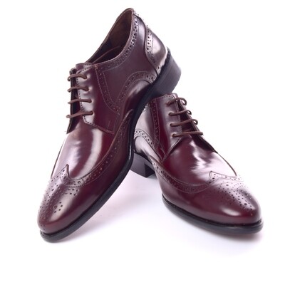 3831 Classic shoes for Men Burgundy
