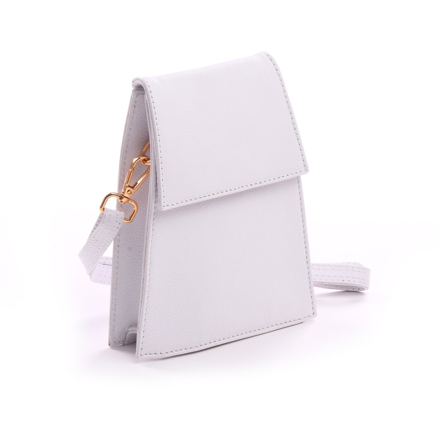 4920 White Leather Bag