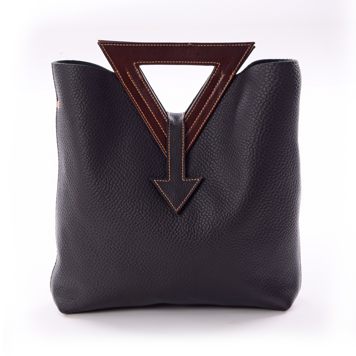 4919 Black Leather Bag