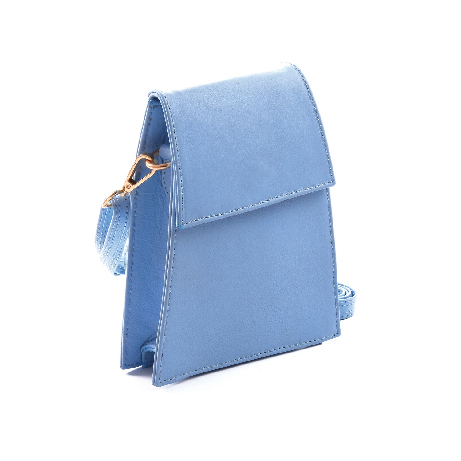 4920 Baby blue Leather Bag
