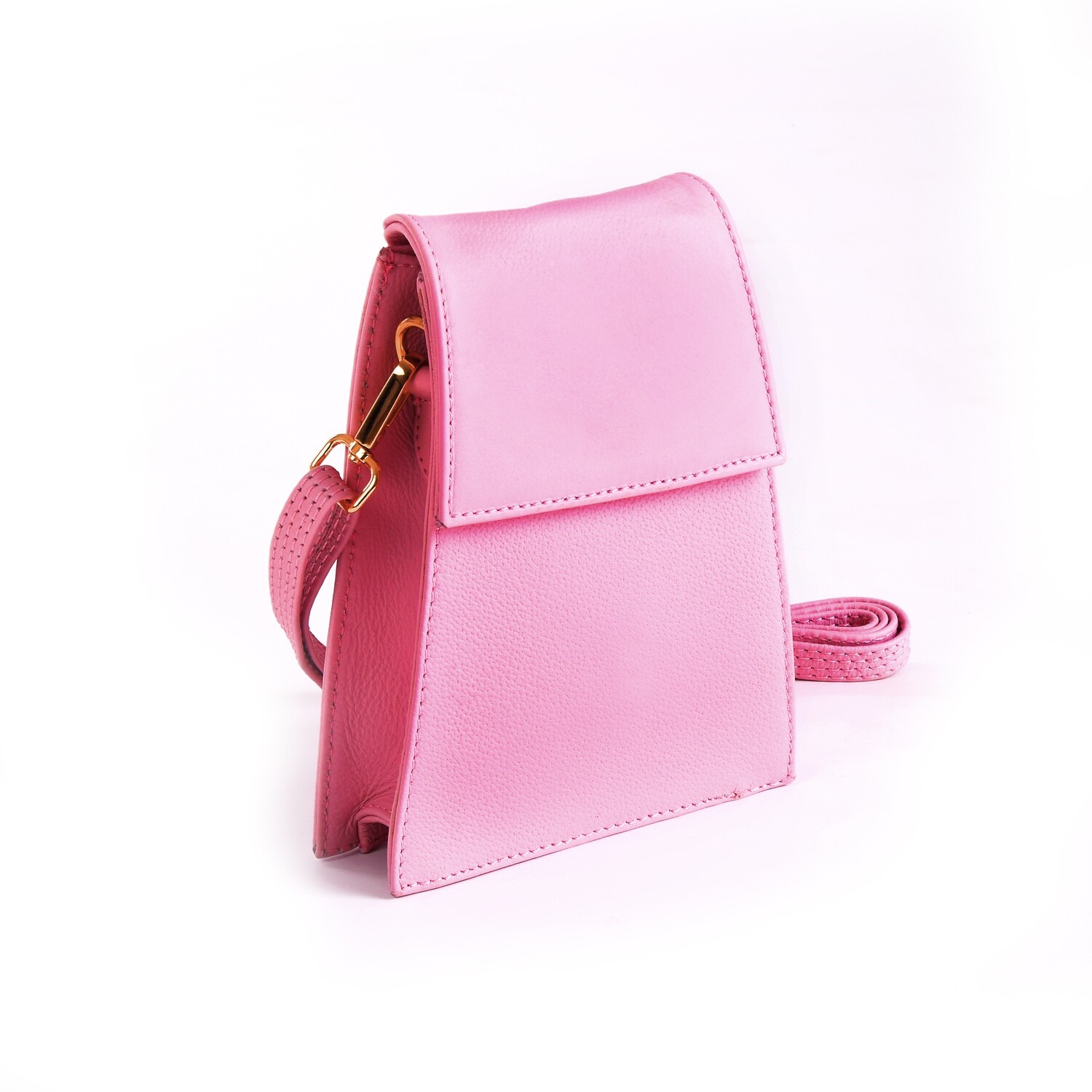 4920 Pink  Leather Bag