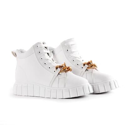 Sneakers For women -White-3957