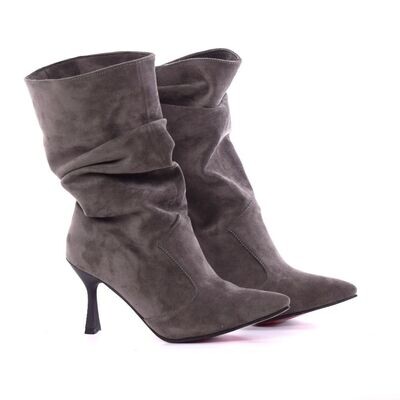 Boot For women -Grey-3928