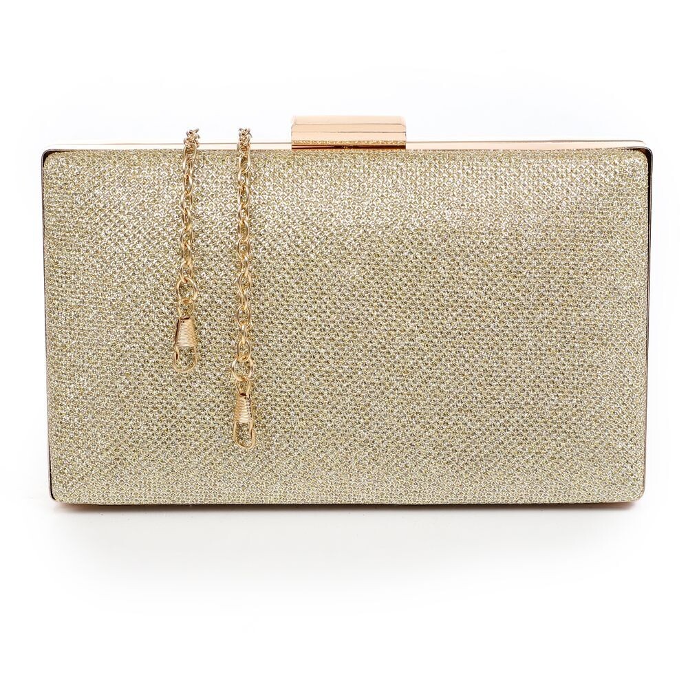 Clutch Soiree mini bag -Gold- 4925