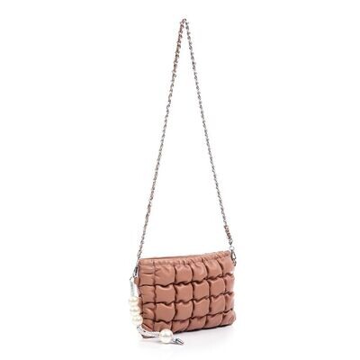 Casual Crossbody Bag- Pink-4865