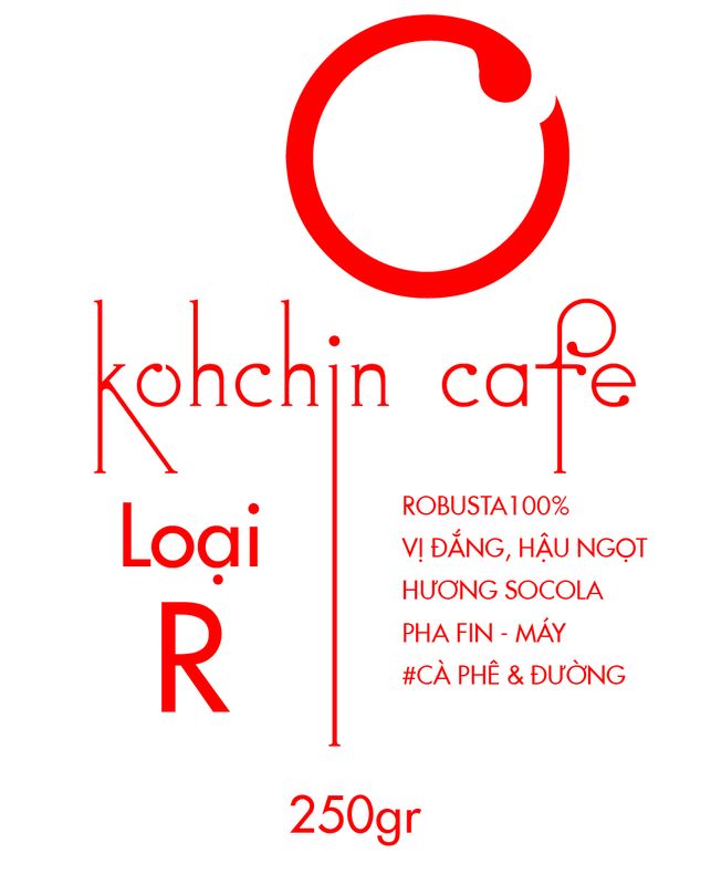 250gr Cafe Robusta (Đắng)