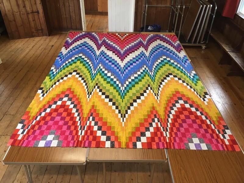 The Wonderful World of Crafting Inspired Bargello - 42 Fabrics All 21 Inch By WoF - F2 UCEmb1
