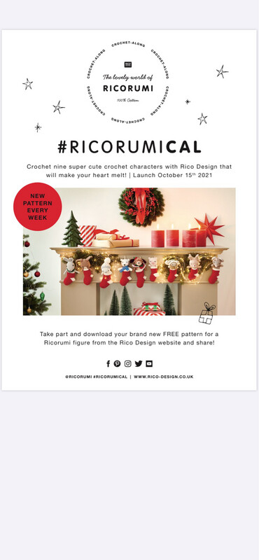 Rico RicoRumi 2021 Christmas CAL Kit Rico RicoRumi 2021 Christmas CAL Kit