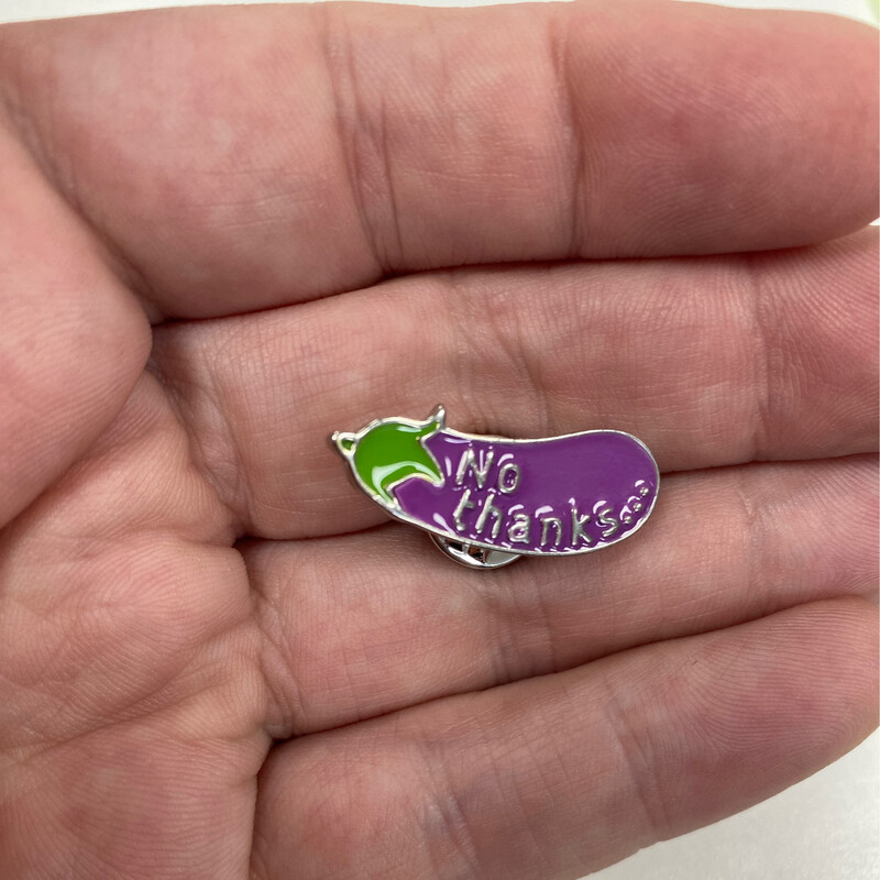 No Thanks Badge