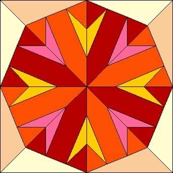 Month 12 of the Foundation Paper Piecing Block of the Month Flower series by John J. Cole-Morgan - Cream Background (UK POSTING INCLUDED) Month 12 of the Foundation Paper Piecing Block of the Month Flower series by John J. Cole-Morgan - Cream Background (UK POSTING INCLUDED)