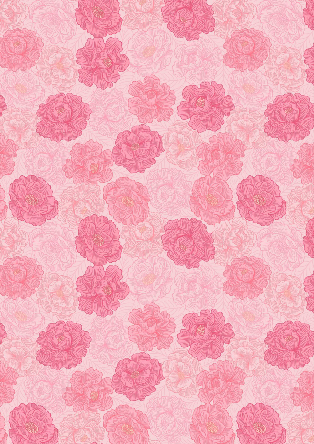Lewis & Irene - Love Blooms - Pink Peony Blooms - A525.2 (Width of Fabric By 25cm) Lewis & Irene - Love Blooms - Pink Peony Blooms - A525.2 (Width of Fabric By 25cm)