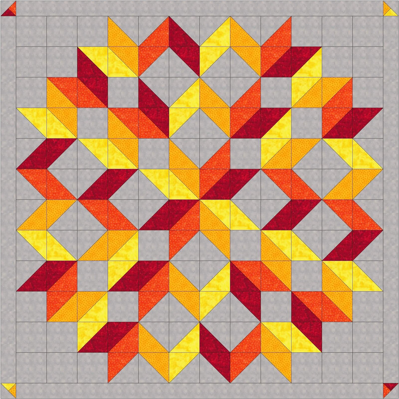 Double Carpenter’s Star Pattern - Physical