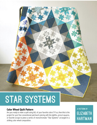 Elizabeth Hartman Star Systems Quilt Pattern - C2.1