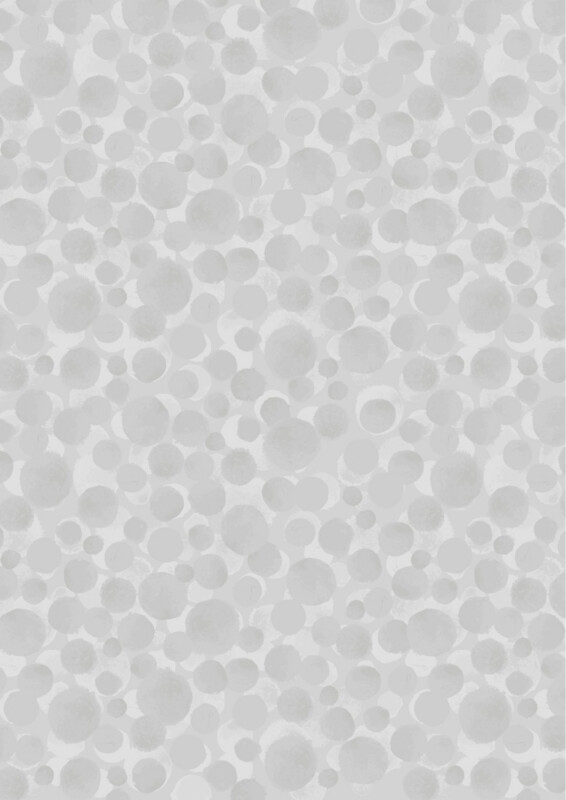 Lewis & Irene - BumbleBerries - BB94 - Light Grey (Width of Fabric By 25cm) - W02.2