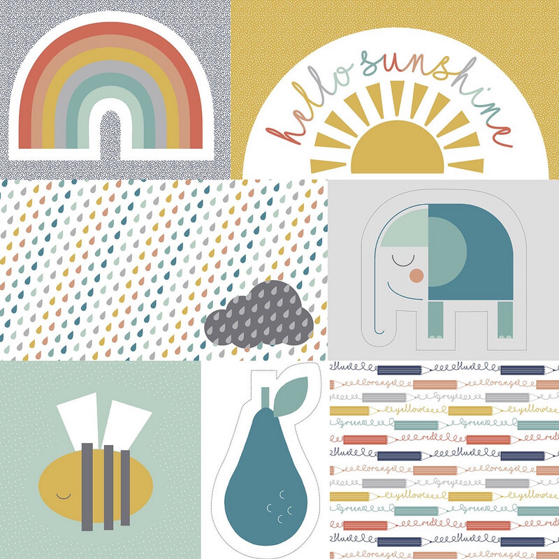Playtime By Jo Coco Cushion Panel (112cm By 112cm)