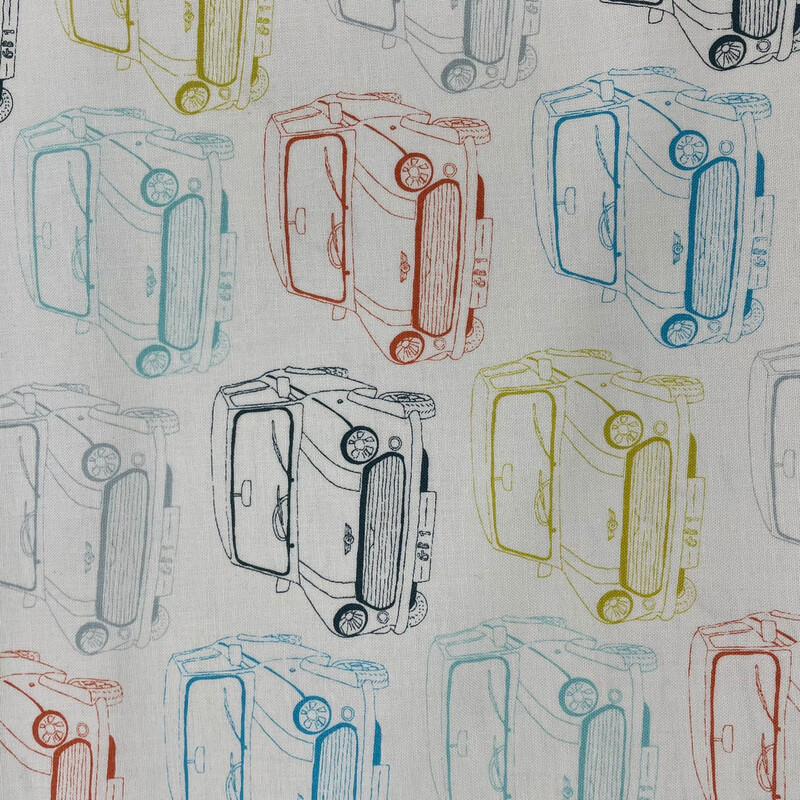 Vroom Minis 2734-01 - Long Quarter (Width of Fabric By 25cm) - R3 & UC2