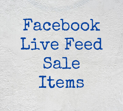 Facebook Live Feed Sales