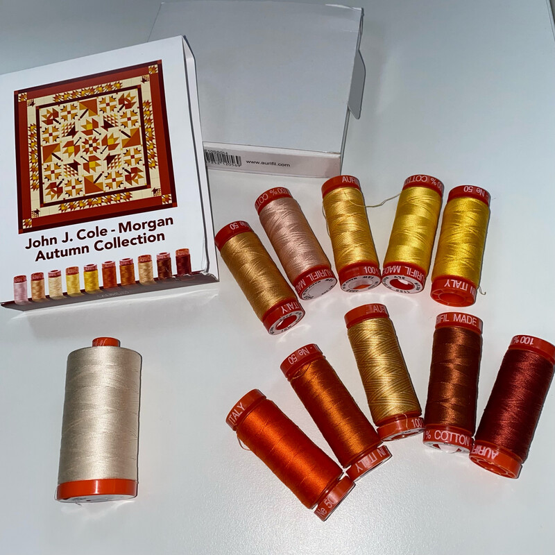 Aurifil - John J. Cole-Morgan Autumn Collection Thread Box