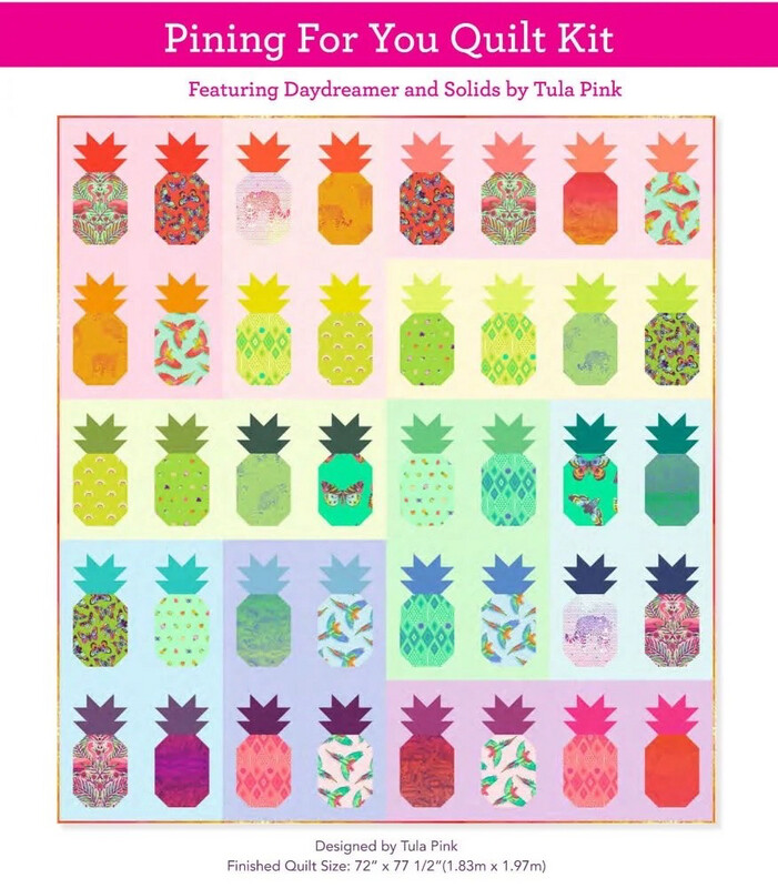 Tula Pink Pining For You Quilt Kit - C2.2
