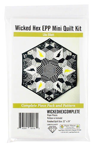 Libs Elliott Wicked Hex EPP Papers And Pattern - Pod07 & C2.2
