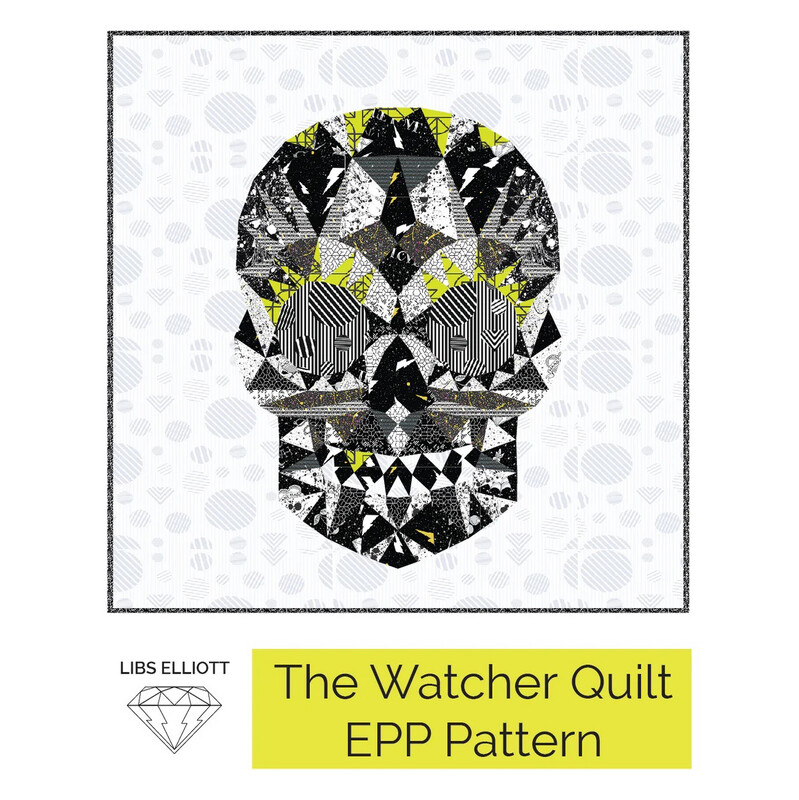 Libs Elliott Watcher Skull EPP Papers And Pattern - Pod07 & C2.2