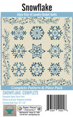Edyta Sitar Snowflake EPP Papers And Pattern - C2.2