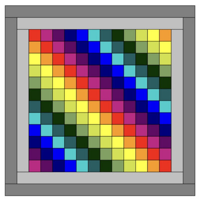John J. Cole-Morgan Charity Squares Quilt Pattern - Digital 