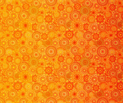 Jewelscape - 28979-OS - Ombré Sunset Orange - 25cm Cut By Width Of Fabric - W03.2