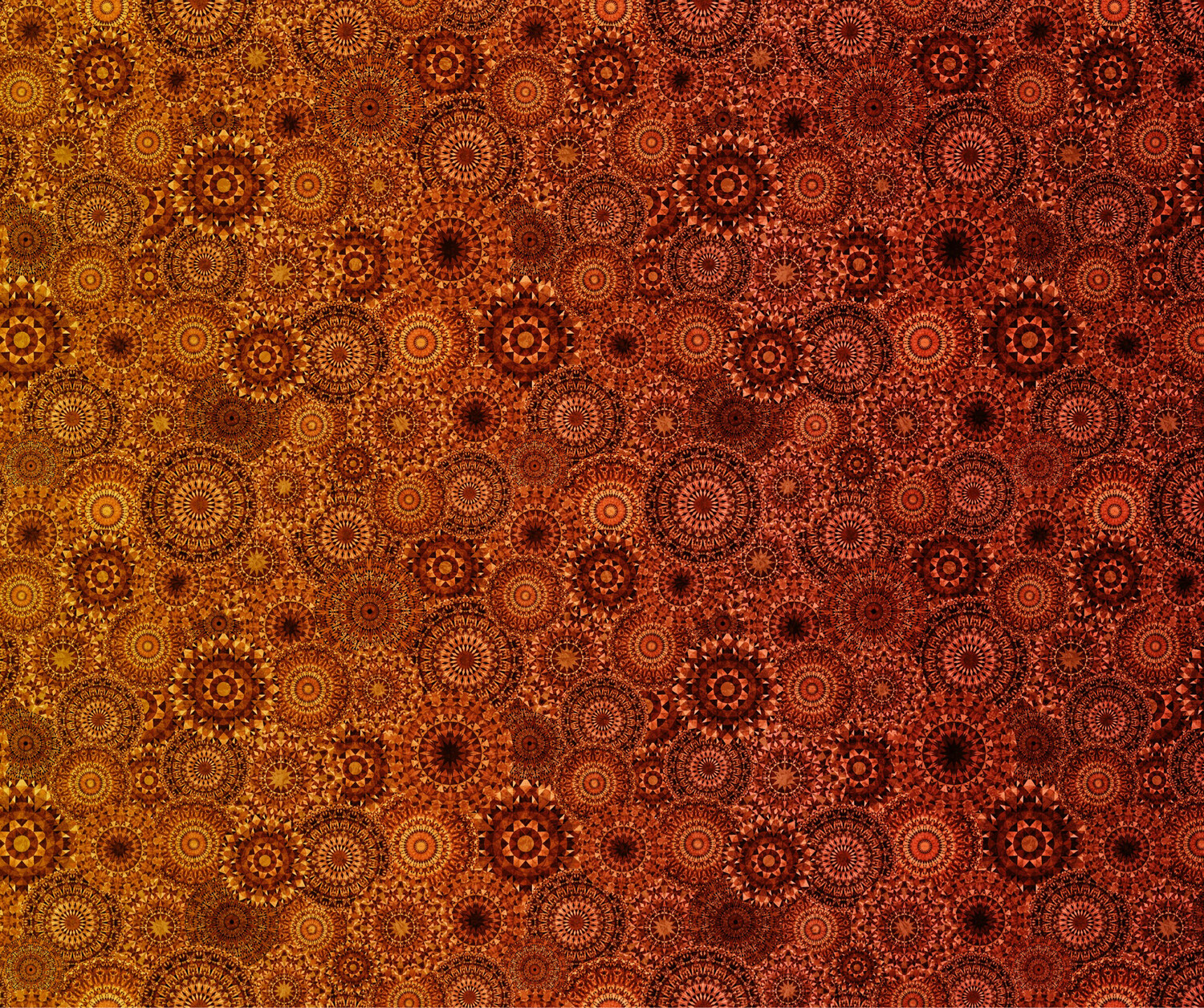 Jewelscape - 28979-T - Ombré Terracotta - 25cm Cut By Width Of Fabric - W03.2