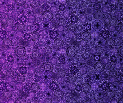 Jewelscape - 28979-V - Ombré Violet - 25cm Cut By Width Of Fabric - W03.2