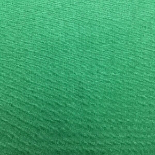 The Craft Cotton Co - Poplin Plain Dyed Cotton - Emerald - 2720-22 - 25cm Cut By Width Of Fabric - R3